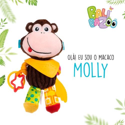 Monkey Bandana Buddies – MONKEY MOLLY - Balibazoo
