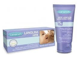 Pomada de lanolina para hidratar os mamilos e possíveis rachaduras durante a amamentação - Lansinoh